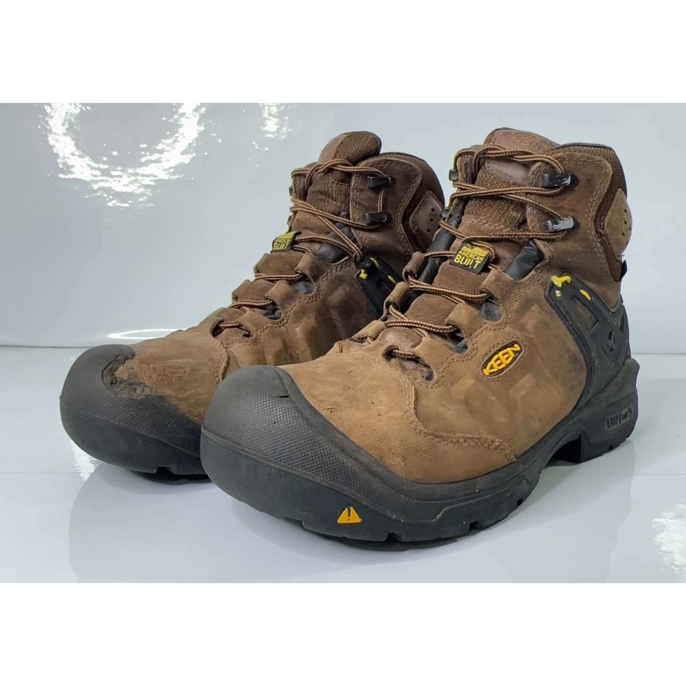 KEEN Utility Dover 1021467 Mens 10 EE Waterproof Carbon Toe Work Boots USA